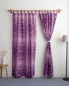 Cortinas de Ventana y Puerta de Algodón con Diseño Moderno Estilo Indio - Product Image 1