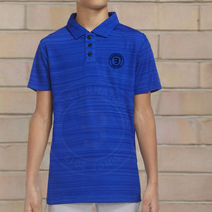 Chemises de golf personnalisées pour jeunes, chemises de sport flexibles, vêtements pour joueurs de golf juniors, hauts respirants - Product Image 5