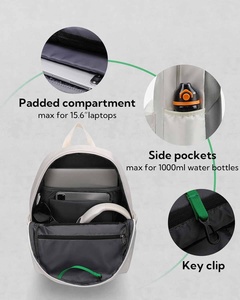 Lightweight Daypack Travel <b>Backpack</b> Durable Fashion Causal Lightweight <b>Airplane</b> Travel Bags for Women Men Work Vacation Hiking - Product Image 4