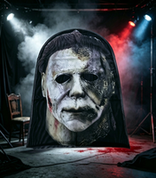 Masque 3D amusant personnalisé avec impression par transfert thermique photo, couvre-chef fantaisie personnalisé, cadeau de blague pour fête d'Halloween et cosplay pour hommes et femmes