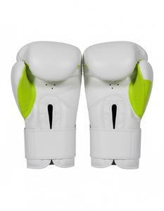 Gants de boxe professionnels en cuir véritable avec logo personnalisé, lacets, entraînement, évacuation de l'humidité, haute qualité - Product Image 5