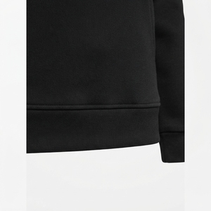 Sudadera con capucha unisex de color sólido, tejida en algodón, corte regular, informal, para otoño. - Product Image 5