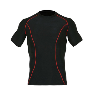 เสื้อเบสเลเยอร์น้ำหนักเบาสำหรับออกกำลังกายกลางแจ้ง เสื้อคอมเพรสชั่นผู้ชาย ยืดหยุ่นได้ ชุดกีฬา เสื้อคอมเพรสชั่นผู้ชาย - Product Image 2