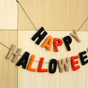 Guirnalda de Fieltro de Lana Hecha a Mano para Halloween - Decoración Duradera de Alta Calidad para Fiestas y Hogar con Logotipo Personalizado y Entrega Rápida para Pedidos al por Mayor - Product Image 4
