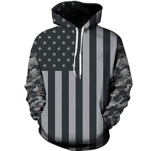 Sudadera con capucha personalizada para hombre y mujer, prenda deportiva unisex con estampado 3D y bolsillos grandes - Product Image 1