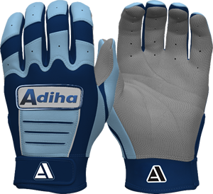 Guantes de Bateo de Béisbol al por Mayor, Color Azul Cielo, Puño Corto, Cierre de Gancho y Bucle Antideslizante, Alta Calidad, Hechos en Adiha Impex - Product Image 4