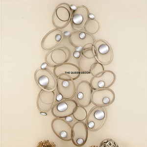 Creative Wall Frame <b>Art</b> Handmade Multi Color Modern Design New Arrival Iron Metal & Home Living Room Decoration - Product Image 5