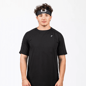 เสื้อยืดปักโลโก้แบบกำหนดเอง เนื้อผ้าหนา 320 GSM ผ้าฝ้าย 100% ทรงโอเวอร์ไซส์ สตรีทแวร์ ทรงบ็อกซี่ รับผลิตแบบ OEM ขายส่งจากโรงงานโดยตรง - Product Image 2