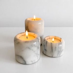 Resin <b>Candle</b> Holder Christmas Easter Handmade Eco-Friendly Durable Home Decor - Product Image 6