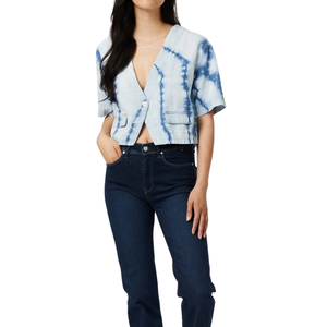 <b>Tie</b> Dye Womens Shirt Soft Cotton Casual Summer Wear OEM ODM - Product Image 4