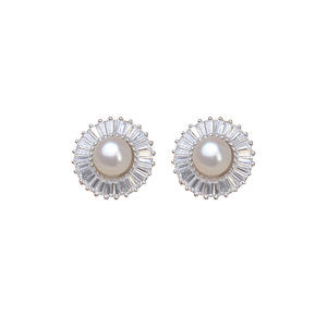 Ensemble de boucles d'oreilles pendantes en argent S925 avec base circulaire ouverte, anneau de tête, accessoires féminins avec des trouvailles de bijoux personnalisées tendance 1266 - Product Image 5