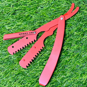 Private Label <b>Single</b> Blade Straight Barber Razor Professional <b>Swing</b> Lock Thinning Razor for Hair Shaping and Precision Shaving - Product Image 3