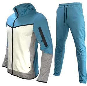<b>Men's</b> Tracksuits Set Full Zip <b>Running</b> for <b>Men</b> with Zipper Pockets Hot Selling Best Quality <b>Men</b> <b>Hoodie</b> Track Suit Custom Logo - Product Image 3