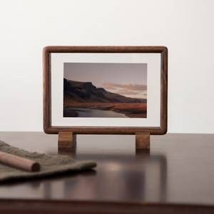 Solid <b>Wood</b> Photo <b>Frame</b> - Walnut <b>Picture</b> <b>Frame</b> - Beech Photo <b>Frame</b> - Free Photo Print - Custom Size - Anniversary Gift - Product Image 3
