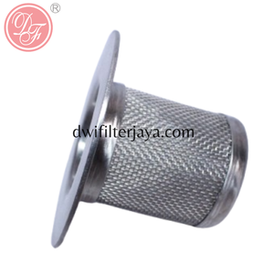 Filtre à panier en acier inoxydable durable à trous ronds, maille tissée, en vente - Product Image 2