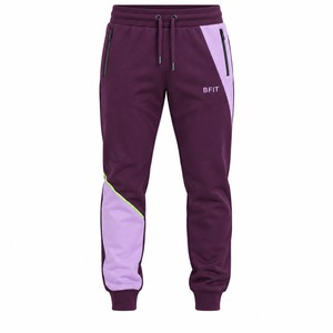 Conjunto Deportivo Unisex de Dos Piezas, Chaqueta con Cierre y Pantalones Deportivos a Juego, Poliéster/Algodón, Secado Rápido, Transpirable, para Gimnasio, Entrenamiento, Ropa de Equipo - Product Image 4