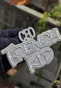 จี้เพชรโมอิสซาไนต์แบบ "CEO TRENCH KID" สร้อยคอฮิปฮอปประดับเพชรหรูหรา ของขวัญเครื่องประดับสุดหรู - Product Image 6