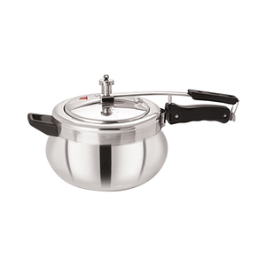 Olla a Presión de Acero Inoxidable Ecológica con Forma de Mano, con Asas de Baquelita Resistentes al Calor, Tapa Exterior Incluida - Product Image 1