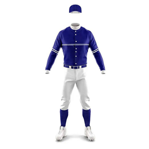 Kit d'uniformes d'équipe de baseball/softball unisexe personnalisé avec maillot, pantalon, veste et casquette - 100% polyester respirant, taille plus, service OEM - Product Image 5
