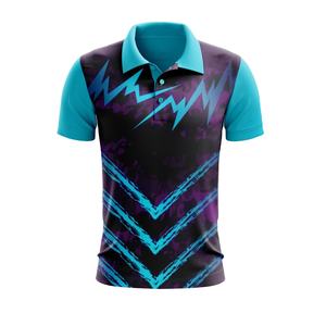 Camisetas Polo Sublimadas a la Moda para Hombre, Logotipo Bordado Personalizado al por Mayor, Camiseta Polo Sublimada de Manga Corta con Patrón Sólido - Product Image 1