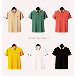 Polo deportivo para hombre, camiseta personalizada de fábrica, OEM, bordado de algodón, ropa de trabajo, uniforme, ropa de golf y eventos - Product Image 4