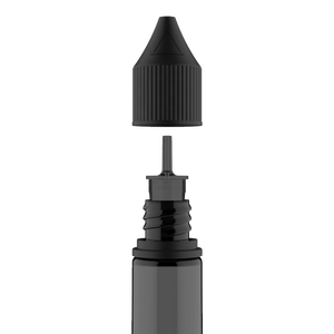 Hubby orinal 16,5 Mff FF nicnicnicnicnicorn ottottott& Tamper vident reareak-FF ANDS (ranranslucent lack ottle/paque lack losure) - Product Image 6