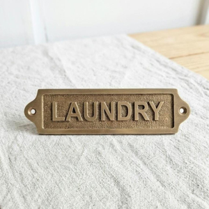Plaque de porte en laiton, plaque métallique personnalisée, plaque de nom en laiton de style antique, panneau de maison personnalisé, laiton gravé - Product Image 1