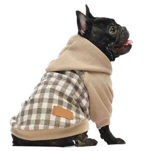 Sudadera con Capucha Blanca Personalizada para Perro 2026 con Bolsillo, de Algodón, Resistente al Viento y Ecológica, Ropa de Otoño para Mascotas - Product Image 1