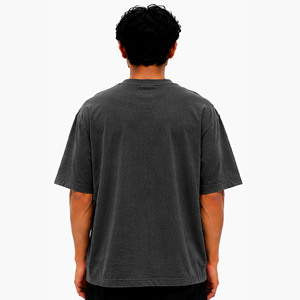 OEM Custom Men's Oversized Cotton T-<b>Shirt</b> With <b>Geometric</b> Pattern O-Neck Short Sleeve Casual Streetwear Breathable Jersey - Product Image 3