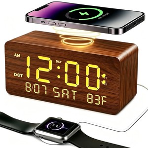 Walnut Wood wooden <b>wall</b> clocks and <b>desk</b> clocks OEM Custom Wholesale | Aqdus Saleem India - Product Image 2