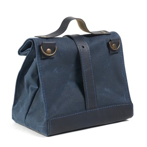 กระเป๋าเก็บความเย็นขนาดใหญ่ ทนทาน ทำจากผ้าใบหนัง พร้อมซิปปิด กันน้ำ ใช้ซ้ำได้ สำหรับใส่อาหาร รุ่น LCLB-0027 - Product Image 3