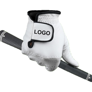 Premium Quality Golf <b>Gloves</b> <b>With</b> Sheepskin in Body Palm One Size Fit All Full <b>With</b> Shiny Logo Comfort Golf <b>Gloves</b> - Product Image 3