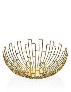 Corbeille à fruits en métal style ferme, idéale pour la décoration de cuisine rustique et la présentation de fruits naturels - Product Image 5