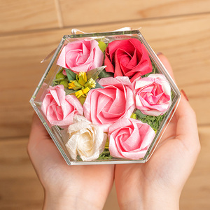ART GALLERY ORI-JIN Coffret cadeau d'art japonais Origami Rose Papier Washi de haute qualité pour la Saint-Valentin Fleurs décoratives Plantes - Product Image 4