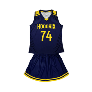 Uniforme de Lacrosse Personalizado por Sublimación para Mujer, Jersey y Falda de Lacrosse de Secado Rápido de Alta Calidad para Niñas, Conjunto de Ropa de Práctica para Equipo - Product Image 1