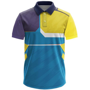 Uniforme de críquet personalizado por sublimación, ropa de equipo transpirable de poliéster, jersey de críquet de alta calidad, uniforme de críquet por sublimación. - Product Image 1