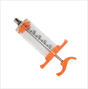 Jeringa Manual Reutilizable Balplex de 20 ml, de Plástico Transparente Irrompible, con Conexión Luer Lock, Esterilizable, para Uso Veterinario en Perros - Product Image 2