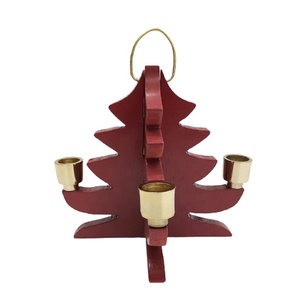 Bougeoir mural en fer moderne couleur or de luxe en vrac en vente en gros finition laiton fait à la main personnalisé - Product Image 4