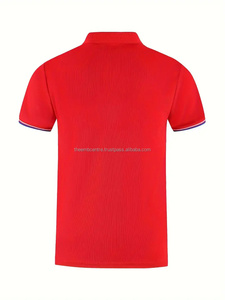 Camiseta de hombre de primera calidad, logotipo personalizado, algodón grueso, 100% algodón, manga corta, polos, polos para hombre - Product Image 5