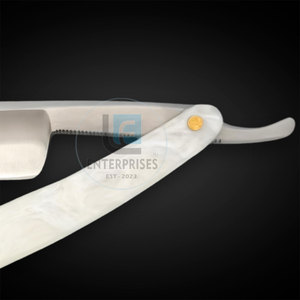 In Stock Professional Stainless Steel <b>Straight</b> Shaving <b>Razors</b> with Wood Handle for Men Grooming Tools High Quality - Product Image 6