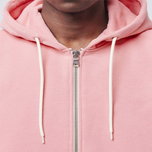 Digital Print Logo <b>Zip</b> <b>Up</b> Hoodies Loose 365g Batwing Sleeve Solid Color Double-ended Zipper Hoodie Streetwear - Product Image 5