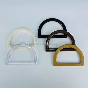 Bolso de mano con asa redonda de diseño profesional moderno y elegante, suministros para hacer bolsas en La India, artículos hechos a mano para hermosas asas de bolsas - Product Image 4