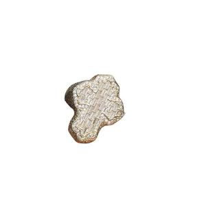 Anillo de Cóctel de Lujo en Oro Sólido de 18K con Diamantes de Corte Baguette y Engaste Pavé, Diseño Geométrico, Joyería Unisex para Fiestas - Product Image 1