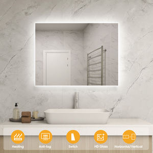 Espejo de Baño Moderno Rectangular con Retroiluminación LED y Interruptor Táctil de Pared, Marca Daystar Trade - Product Image 2
