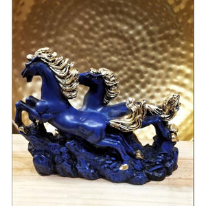 งานศิลปะตกแต่งสไตล์อาร์ตเดโครูปม้าสำหรับงานดิวาลีและงานแต่งงาน - Product Image 2