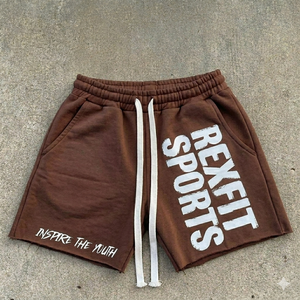 REXFIT SPORTS Shorts de sport sur mesure avec votre propre logo, coupe ajustée pour hommes, shorts de sport, de gym, de course à pied, de basketball, fabricant de shorts pour hommes - Product Image 1