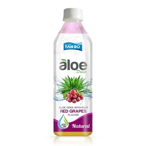 Jugo de Aloe Vera Tan Do 500ml, 100% Puro, Bajo en Grasa, con Sabor a Piña/Fruta de la Pasión/Mango/Coco, 10 Brix, Agitar Bien, 24 Meses - Product Image 1