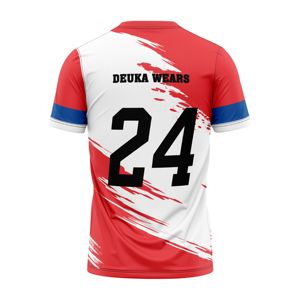 Camiseta de Entrenamiento de Lacrosse Personalizada, Manga Corta, Sublimada, Transpirable, Ligera, de Poliéster, para Calentamiento de Equipo, Venta al Por Mayor - Product Image 2
