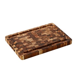 Tabla de Cortar Rectangular de Madera de Acacia con Asa, Ecológica, para Cocina, Precio de Fábrica, Venta al Por Mayor - Product Image 1