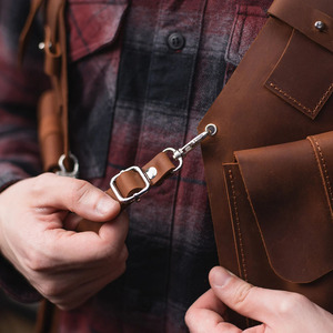 กระเป๋าหนังแท้สะพายไหล่แบบขายส่ง สำหรับจัดเก็บสิ่งของเดินทาง ออกแบบมาเพื่อการใช้งานในชีวิตประจำวันอย่างมีสไตล์และสะดวกสบาย มีจำหน่ายแล้ว - Product Image 5